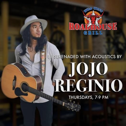 Catch Jojo Reginio as he serenades us every Thursdays, 7-9pm, only here at #WildWestPH! See you!